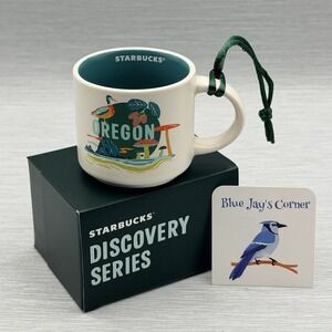 Starbucks Mug Oregon Discovery Mini Coffee Demi Tasse 2oz Ornament Espresso